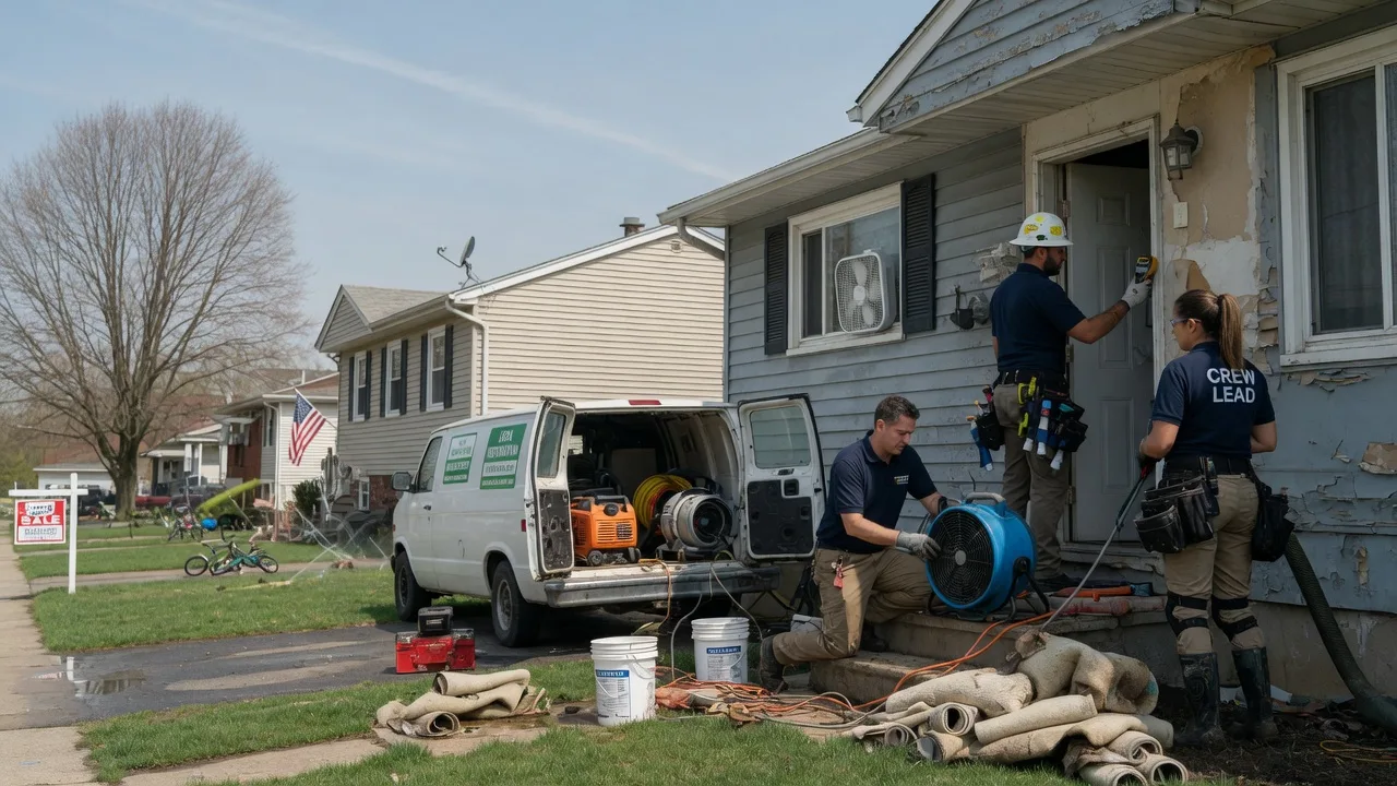 Flood Cleanup in Creve Coeur, MO near me