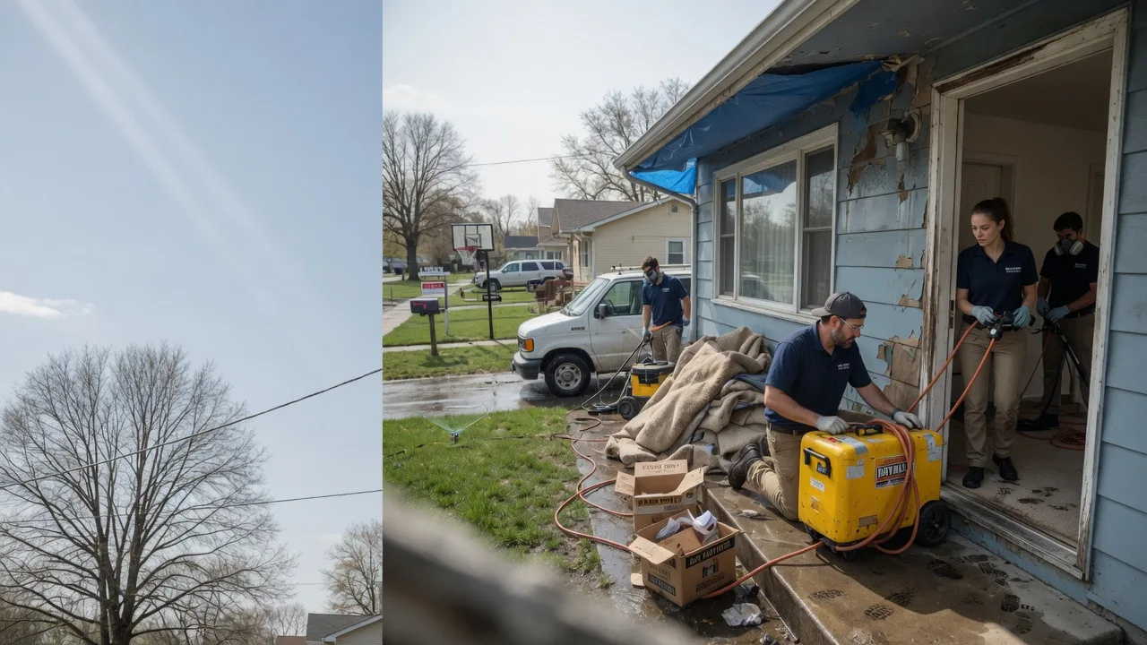 Basement Flood Cleanup in Creve Coeur, MO near me